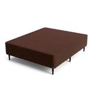 Base Box Casal Sommier Camurça Viúva 128x188x30 Ortobom