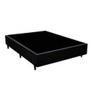 Base Box Casal Suede Homequeen Preto 40x138x188 Base Box Casal Suede Homequeen Preto 40x138x188