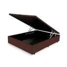 Base Box com Baú Casal Marrom