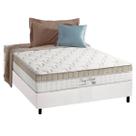 Base Box com Colchão King Best Queen Molas Ensacadas 70x198x158 Anjos Cor Branco Base Box com Colchão King Best Queen Molas Ensacadas 70x198x158 Anjos Cor Branco