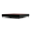 Base Box material sintético Preto Super King (193x203x23) - Ortobom