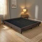 Base Box Para Colchão King Size Japonesa Montessoriana Tatame Suede Marrom Base Box Para Colchão King Size Japonesa Montessoriana Tatame Suede Marrom