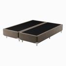 Base Box Queen 158cm x 198cm x 37cm Marrom Montreal Base Box Queen 158cm x 198cm x 37cm Marrom Montreal