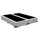Base Box Queen Bipartido AColchões Sintético Branco 40x158x198 Base Box Queen Bipartido AColchões Sintético Branco 40x158x198