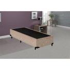 Base Box Solteirão Premium Suede Bege 40x96x203