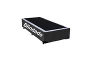 Base Box Solteiro Blindado Linhão Cinza Base Box Solteiro Blindado Linhão Cinza