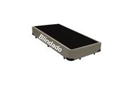 Base Box Solteiro Blindado Sintético Bege Base Box Solteiro Blindado Sintético Bege