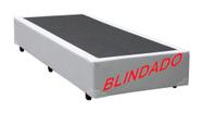 Base Box Solteiro Blindado Sintético Branco