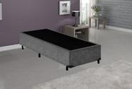 Base Box Solteiro Cinza - 088x188x40