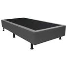 Base Box Solteiro Cinza Sintético 38x88x188