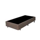 Base Box Solteiro em Linho 88x188x38cm