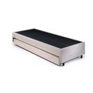 Base Box Solteiro King com Cama Auxiliar 96x203x28cm
