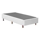 Base Box Solteiro Magazine Jta Co. Sintético Branca - 39x88x188