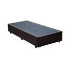 Base Box Solteiro Marrom Sintético - 38x88x188 Base Box Solteiro Marrom Sintético - 38x88x188
