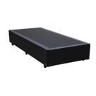 Base Box Solteiro Preto 38x88x188 Sintético Base Box Solteiro Preto 38x88x188 Sintético