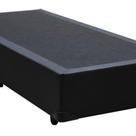 Base Box Solteiro Sintético Preto