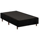 Base Box Solteiro Somiê Preto - Polar