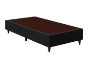 Base Box Solteiro VZ material sintético Preto 38X188X90 Ortobom