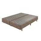 Base Box Somiê Queen UNI Mescla Liso 37x158x198cm
