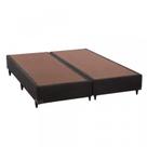 Base Box Sommier Queen Camurça Ortobom 30x158x198cm Preto Base Box Sommier Queen Camurça Ortobom 30x158x198cm Preto
