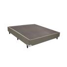 Base Box Viúva Sintético Bege - 42x128x188:Bege