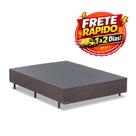 Base Box Viúva Suede 128 X 188 X 37 Pistão a Gás