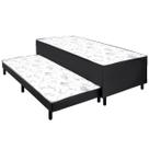 Base Cama Box + Auxiliar + Conjugada D23 188X88X38 Base Cama Box + Auxiliar + Conjugada D23 188X88X38