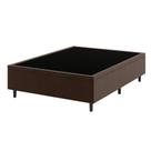 Base Cama Box Bau Casal Hypnos Marrom Umaflex Baú Organizador 138x188x42 Baú para Quarto Base Cama Box Bau Casal Hypnos Marrom Umaflex Baú Organizador 138x188x42 Baú para Quarto