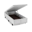 Base Cama Box Baú Solteiro Herval Montana Branco, 96 cm