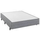 Base Cama Box Casal Herval Parma, 39 x 138 x 188 cm, Cinza