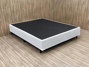 Base Cama Box Casal material sintético Linhão Palha 37X138X188 AN