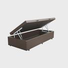 Base Cama Box com Baú Solteiro Resistente Conforto Garantido Para Dormir Melhor Uso Diário Bau