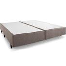 Base Cama Box Herval King Meditare, 39x193x203 cm, Chocolate