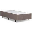 Base Cama Box Herval Solteiro Lucca, 39x88x188 cm, Marrom Claro Base Cama Box Herval Solteiro Lucca, 39x88x188 cm, Marrom Claro