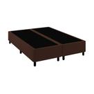 Base Cama Box Premium King Comum Marrom Base Cama Box Premium King Comum Marrom