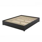 Base Cama Box Queen Imperatriz Com Pés Preto Viero