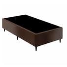 Base Cama Box Solteiro 88x188 Marrom Base Cama Box Solteiro 88x188 Marrom