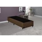 Base Cama Box Solteiro 88x188x25 - Marrom Suede Base Cama Box Solteiro 88x188x25 - Marrom Suede