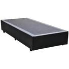 Base Cama Box Solteiro 88x188x30 Sintética Preto
