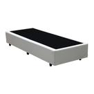 Base Cama Box Solteiro Branco Sintetico Premium 40x88x188 - Santo Box FR