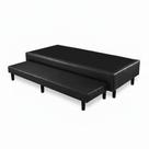 Base Cama Box Solteiro Com Cama Auxiliar Conjugada