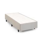 Base Cama Box Solteiro Herval Channel Bambu 39x79x198 cm, Bege