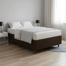 Base Cama Box Solteiro Padrão 88x188x37 Cor Marrom Base Cama Box Solteiro Padrão 88x188x37 Cor Marrom