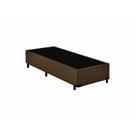 Base Cama Box Solteiro Suede Marrom RC Sono Leve 38x88x188 Base Cama Box Solteiro Suede Marrom RC Sono Leve 38x88x188
