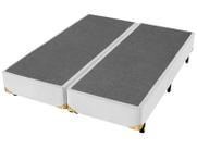 Base Cama Box Super King Americanflex Bipartida 25x192x203cm Seis Estrelas