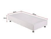 base cama solteiro