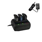 Base Carregadora de Bateria Esyeris com 3 Slots para Zebra MC9300