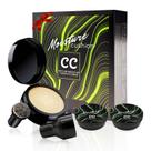 Base CC Cream Air Cushion Foundation OETUIOW Mushroom Head 3 unidades Base CC Cream Air Cushion Foundation OETUIOW Mushroom Head 3 unidades