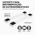 Base com Rodinhas Ajustáveis para Eletrodomésticos Diversos