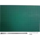 Base Corte A1 90x60 Régua Inox 60 Estilete Bisturi Precisão